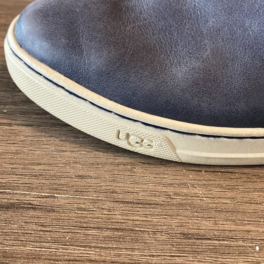 UGG FIERCE leather blue slip on - Picture 7 of 8